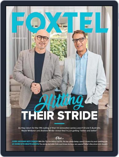Foxtel September 1st, 2023 Digital Back Issue Cover
