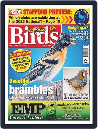Cage & Aviary Birds August 23rd, 2023 Digital Back Issue Cover