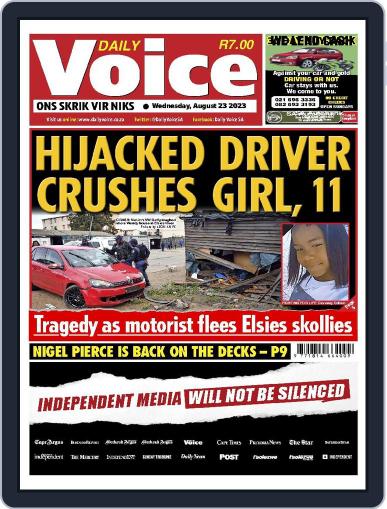 Daily Voice August 23rd, 2023 Digital Back Issue Cover