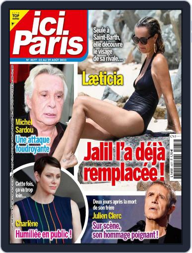 Ici Paris August 23rd, 2023 Digital Back Issue Cover