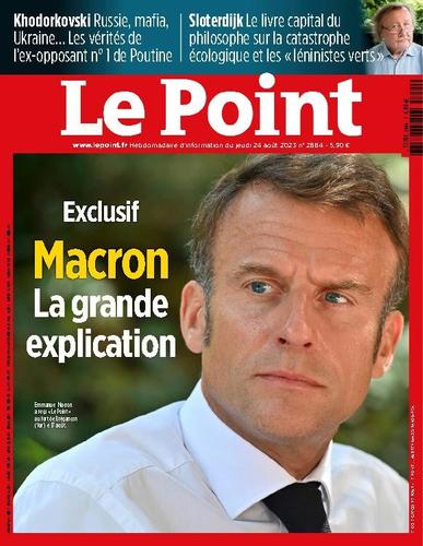 Le Point August 24th, 2023 Digital Back Issue Cover