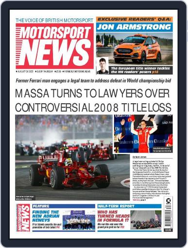 Motorsport News August 24th, 2023 Digital Back Issue Cover