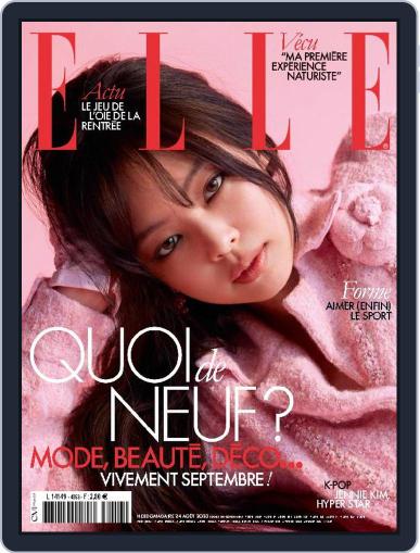 Elle France August 24th, 2023 Digital Back Issue Cover