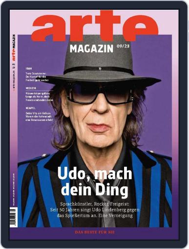 Arte Magazin September 1st, 2023 Digital Back Issue Cover