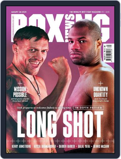 Boxing News August 24th, 2023 Digital Back Issue Cover