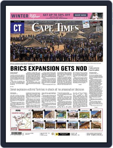 Cape Times August 24th, 2023 Digital Back Issue Cover