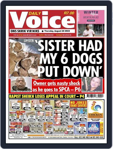 Daily Voice August 24th, 2023 Digital Back Issue Cover