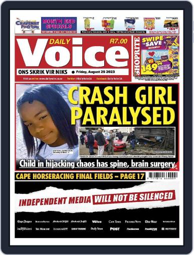 Daily Voice August 25th, 2023 Digital Back Issue Cover