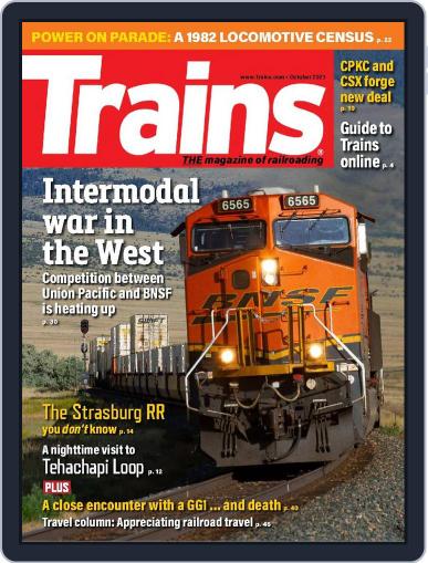 Trains October 1st, 2023 Digital Back Issue Cover