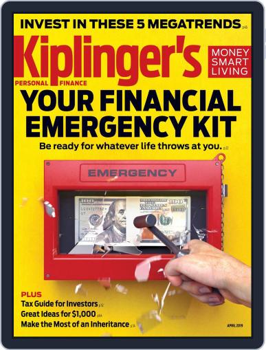 Kiplinger's Personal Finance April 1st, 2019 Digital Back Issue Cover