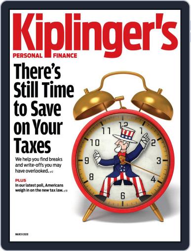 Kiplinger's Personal Finance March 1st, 2020 Digital Back Issue Cover