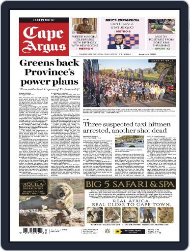 Cape Argus August 28th, 2023 Digital Back Issue Cover