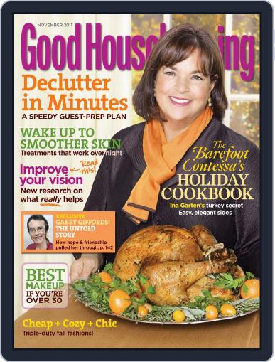 Good Housekeeping October 18th, 2011 Digital Back Issue Cover