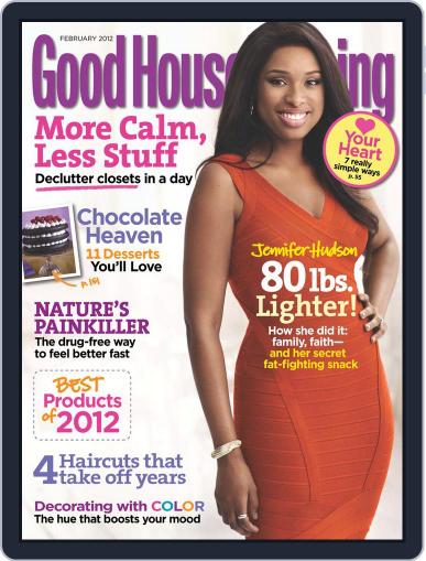 Good Housekeeping January 10th, 2012 Digital Back Issue Cover