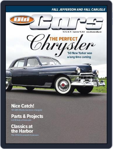 Old Cars Weekly September 15th, 2023 Digital Back Issue Cover