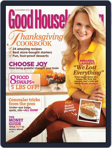 Good Housekeeping October 15th, 2012 Digital Back Issue Cover