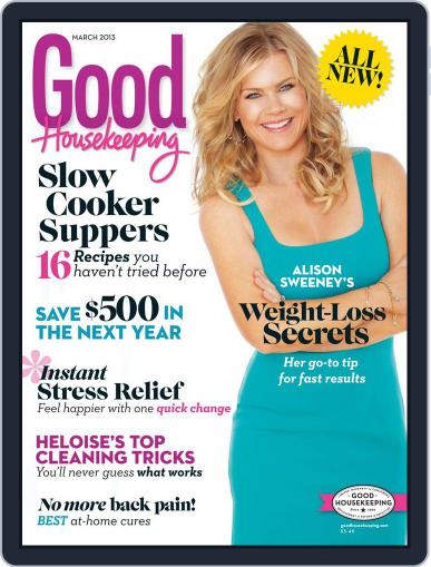 Good Housekeeping March 1st, 2013 Digital Back Issue Cover