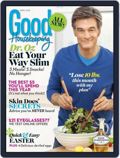 Good Housekeeping April 1st, 2013 Digital Back Issue Cover