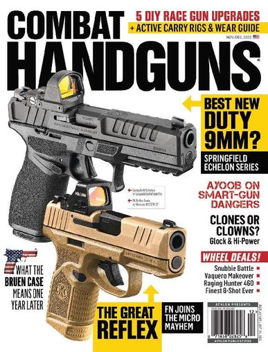 Combat Handguns November 1st, 2023 Digital Back Issue Cover