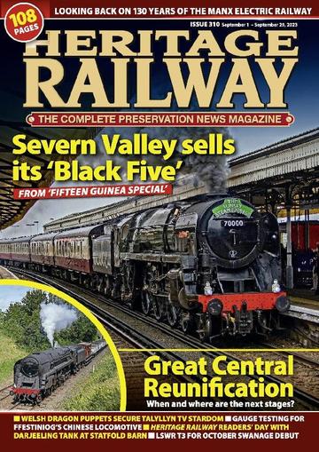 Heritage Railway August 29th, 2023 Digital Back Issue Cover