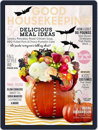 Good Housekeeping October 1st, 2014 Digital Back Issue Cover