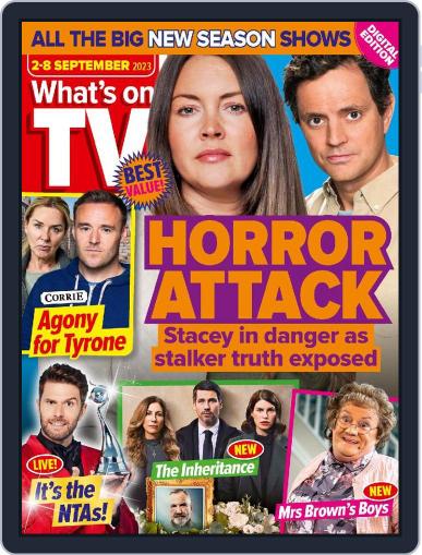 What's on TV September 2nd, 2023 Digital Back Issue Cover