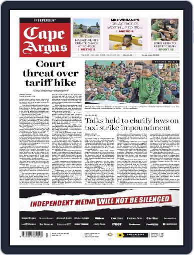 Cape Argus August 29th, 2023 Digital Back Issue Cover