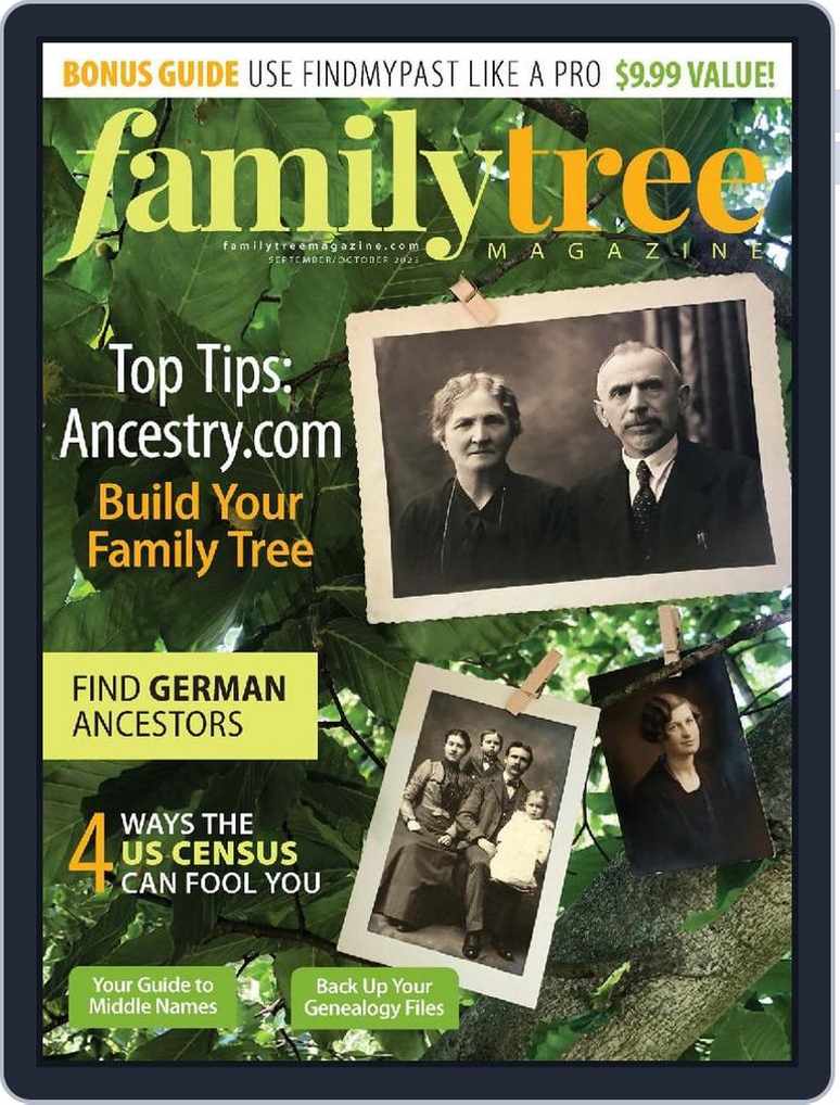 Family Tree September/October 2023 (Digital) - DiscountMags.com