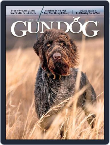 Gun Dog October 1st, 2023 Digital Back Issue Cover
