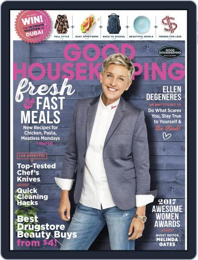 Good Housekeeping September 1st, 2017 Digital Back Issue Cover