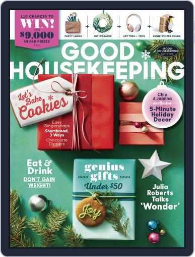 Good Housekeeping December 1st, 2017 Digital Back Issue Cover