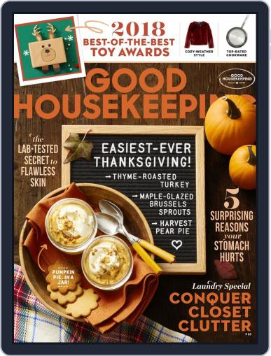 Good Housekeeping November 1st, 2018 Digital Back Issue Cover