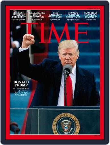 Time January 30th, 2017 Digital Back Issue Cover