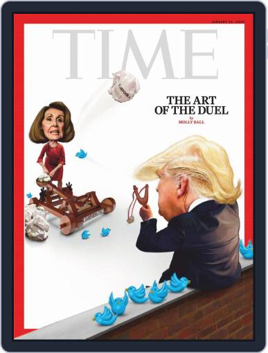 Time January 21st, 2019 Digital Back Issue Cover
