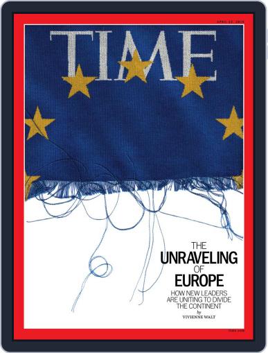 Time April 22nd, 2019 Digital Back Issue Cover