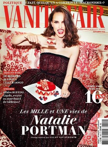 Vanity Fair France September 1st, 2023 Digital Back Issue Cover