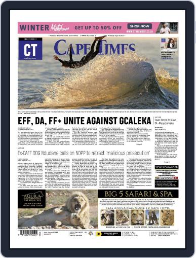 Cape Times August 30th, 2023 Digital Back Issue Cover