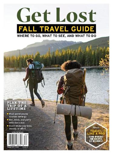 Get Lost - Fall Travel Guide August 23rd, 2023 Digital Back Issue Cover