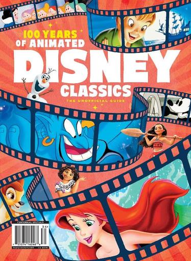 100 Years Of Animated Disney Classics August 23rd, 2023 Digital Back Issue Cover