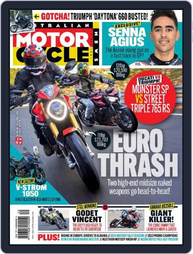 Australian Motorcycle News August 31st, 2023 Digital Back Issue Cover