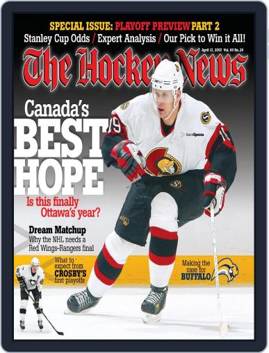 The Hockey News April 17th, 2007 Digital Back Issue Cover