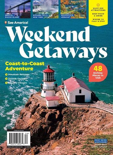 See America! Weekend Getaways August 23rd, 2023 Digital Back Issue Cover