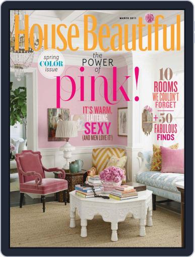 House Beautiful February 8th, 2011 Digital Back Issue Cover