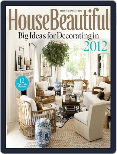 House Beautiful November 22nd, 2011 Digital Back Issue Cover