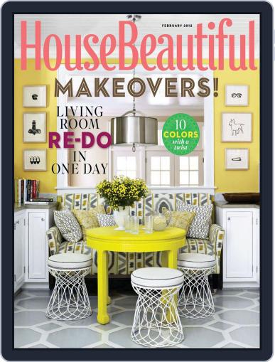 House Beautiful January 3rd, 2012 Digital Back Issue Cover