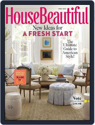 House Beautiful March 20th, 2012 Digital Back Issue Cover