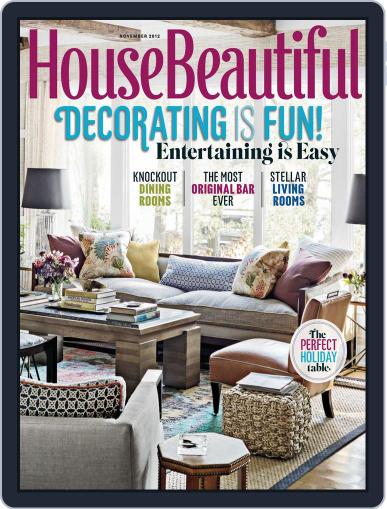 House Beautiful October 11th, 2012 Digital Back Issue Cover