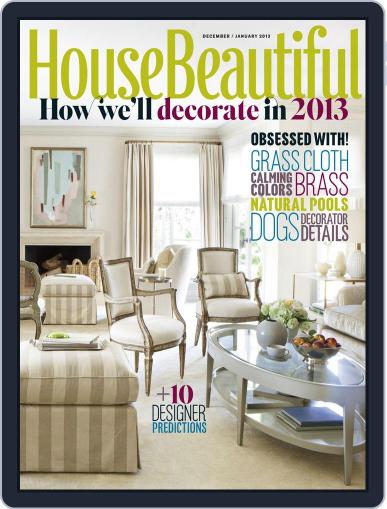 House Beautiful November 15th, 2012 Digital Back Issue Cover