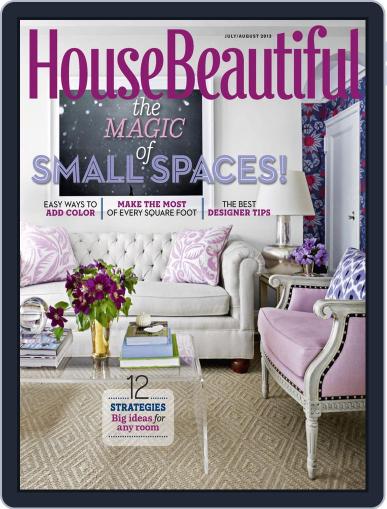 House Beautiful August 1st, 2013 Digital Back Issue Cover