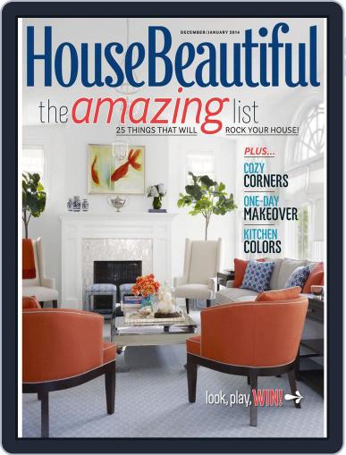 House Beautiful December 16th, 2013 Digital Back Issue Cover